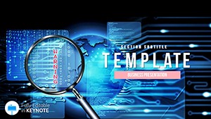 Internet Security Keynote Presentation Template