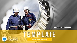 Technical Characteristics Keynote Template
