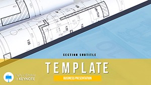 Architectural Project Keynote Template Presentation