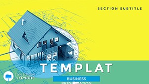 Projects House and Cottage Keynote Template: Presentation