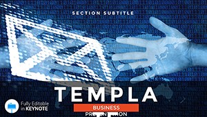 Service Massive Email Mailings Keynote Presentation Templates