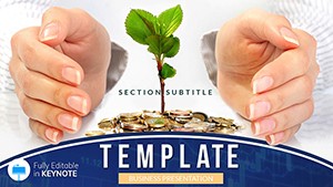 Budget and Save Money Keynote template