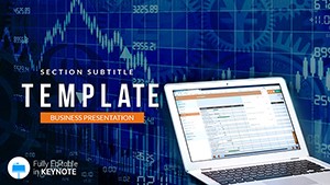 Software for financial analysis Keynote Templates - Themes