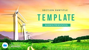 Renewable Energy Sources Keynote Template: Presentation