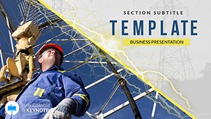 Electrical Conduit Keynote Presentation Templates