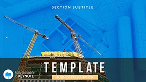 Construction Company Keynote Template Presentation - Download