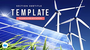 Presentation Natural renewable energy Keynote template