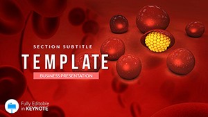 Blood Plasma Keynote templates Presentation