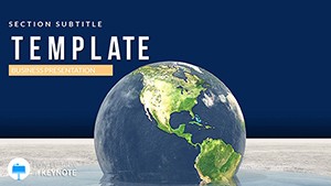 World Globe Keynote templates Presentation