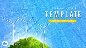 Wind Turbines Keynote Template: Presentation