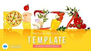 Pizza Keynote Template