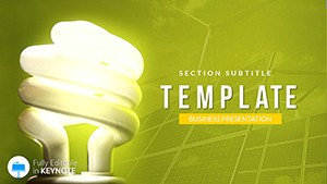 Energy Saving Keynote templates