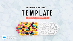 Drugs, Tablets, Tablet, Medicine Keynote template