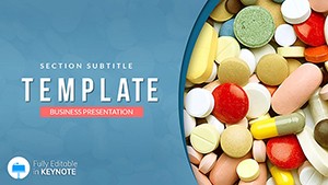 Various Pills Keynote Template: Medicine Presentation