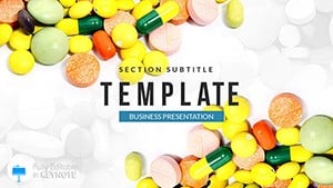 Tablet Pill And Capsule Medicine Keynote template