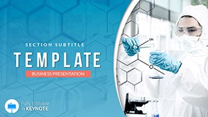 Biochemical laboratory Keynote template
