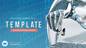 Artificial intellect Keynote template