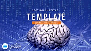AI - Artificial Brain Keynote template