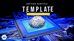Virtual Artificial Brain Keynote Template: Presentation