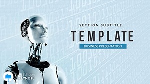 Future Intelligent Robot Keynote Template: Design Presentation