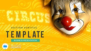 Clown - Circus Keynote template
