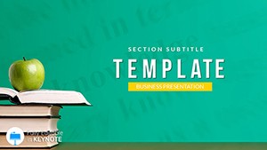 Knowledge book Keynote Template
