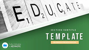 Educate Keynote Templates - Themes