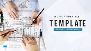 House Design Plans Keynote Template