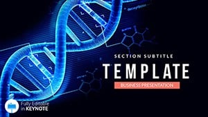 DNA Genetics Keynote Templates