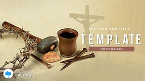 Jesus Crucifixion Keynote Templates