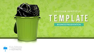 Rubbish - Garbage Disposal Keynote Template
