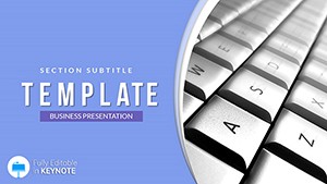 Keyboard for Beginners Keynote Template - Themes