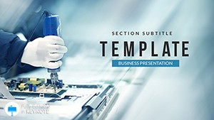 Chip Manufacturing Keynote Template Presentation