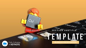 Computer Repair Technical support Keynote Template