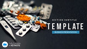 Medication Identification Keynote Template, Presentation Themes