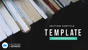 Book Store Online Keynote templates