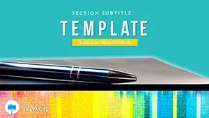 Business Notebook Keynote templates