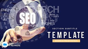 Boost Your Business with SEO Services Keynote Template for Presentation
