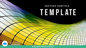 Pixel Shift Keynote template
