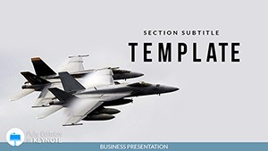 World fighter Planes Keynote template Presentation
