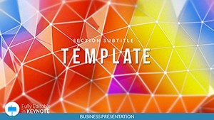 Grid simulation Keynote template