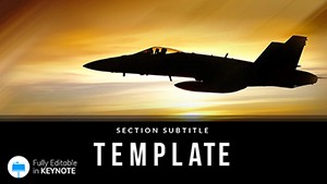 Combat Fighters Keynote Template for Presentation