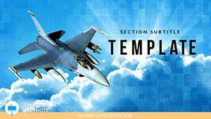 Military Airplanes Keynote templates