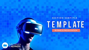 Virtual Reality Headsets Keynote templates