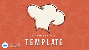 Cafe Restaurant Keynote templates Presentation
