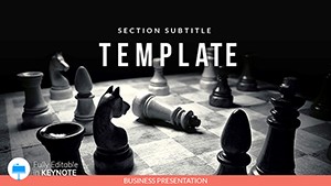 Chess Game Keynote Templates