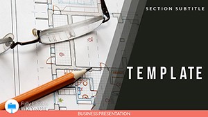 Drawing plan and House Design Keynote templates