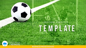 World Soccer Keynote templates