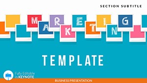 Marketing Keynote templates Presentation
