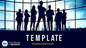 Leadership in Team Keynote templates